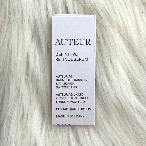 Auteur Definitive Retinol Serum - .24 fl oz (7ml) - NIB/NIP - Picture 8 of 12